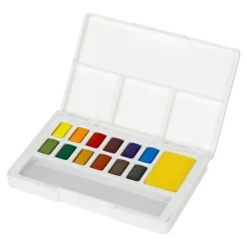 Acuarelas estuche 12 colores Faber Castell