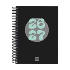 Agenda cuarto día página Cool negro 2026-2027