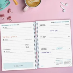 Agenda cuarto semana vista horizontal Diva Spring 2026-2027