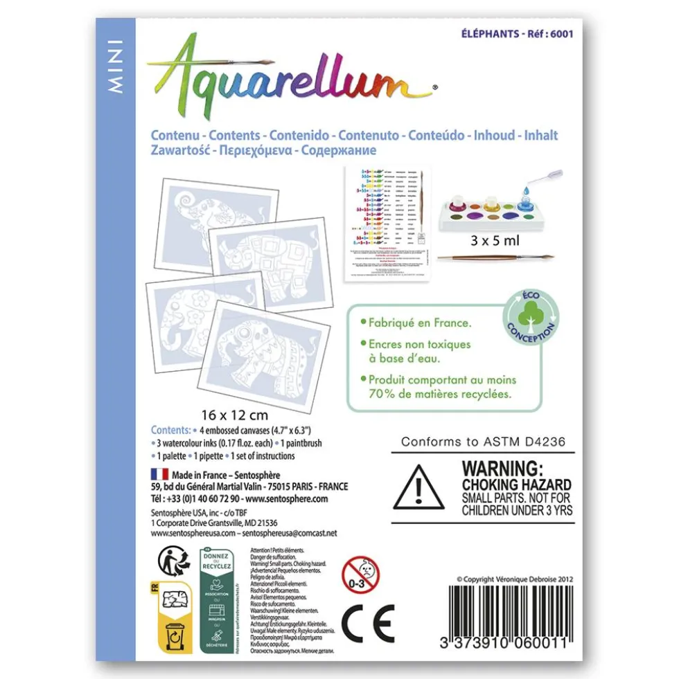 Aquarellum mini elefantes