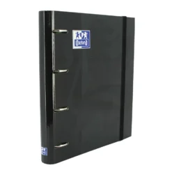 Archivador Europeanbinder A4 4 anillas 25mm. color negro con recambio de 100 hojas