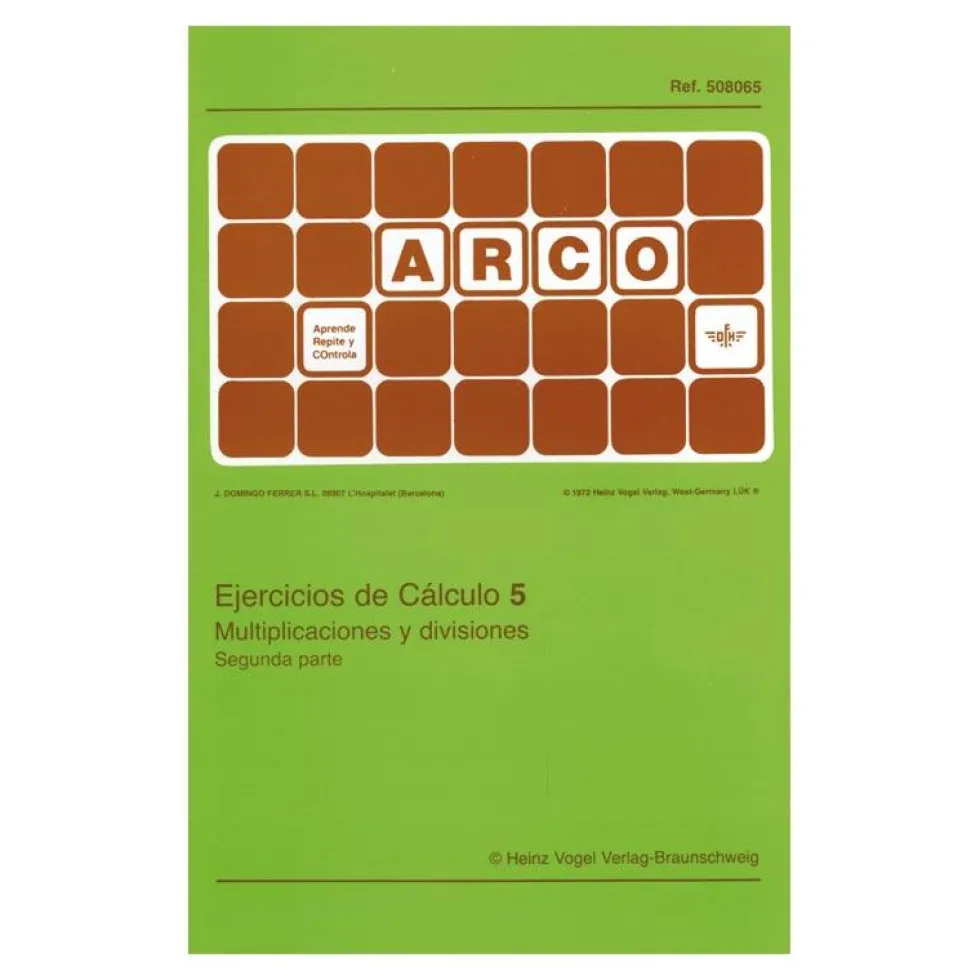 Arco: Ejercicios de cálculo 5