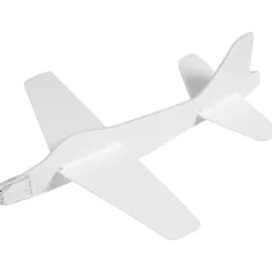 Avión blanco para ensamblar set 2 unidades
