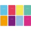 Bloc A4 cuadro 5mm. 100 hojas microperforado colores surtidos Plastipac