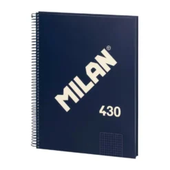 Bloc A4 80 hojas cuadro 5x5mm azul serie 1918