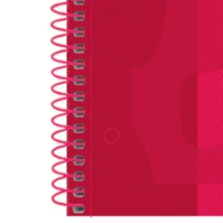 Bloc A4 rojo cuadro 5mm. 80 hojas Europeanbook