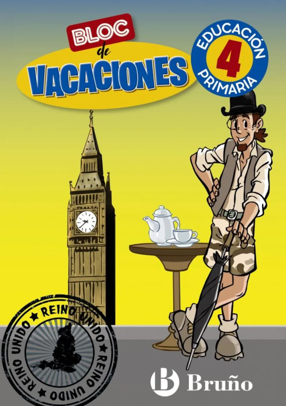 Bloc de vacaciones 4º primaria