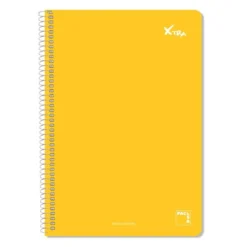 Bloc folio raya horizontal. 80 hojas tapa dura Xtra colores surtidos