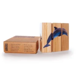 BLOCKS Puzzle rompecabezas de 3 piezas animales marinos