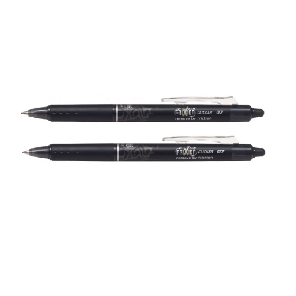 Bolígrafo Frixion Clicker tinta negra 2 unidades