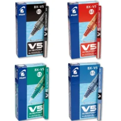 Bolígrafo Pilot V5 caja 12 unidades