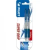 Bolígrafo Super Grip tinta azul 2 unidades