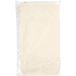 Bolsa saco algodón color natural claro 37x41cm