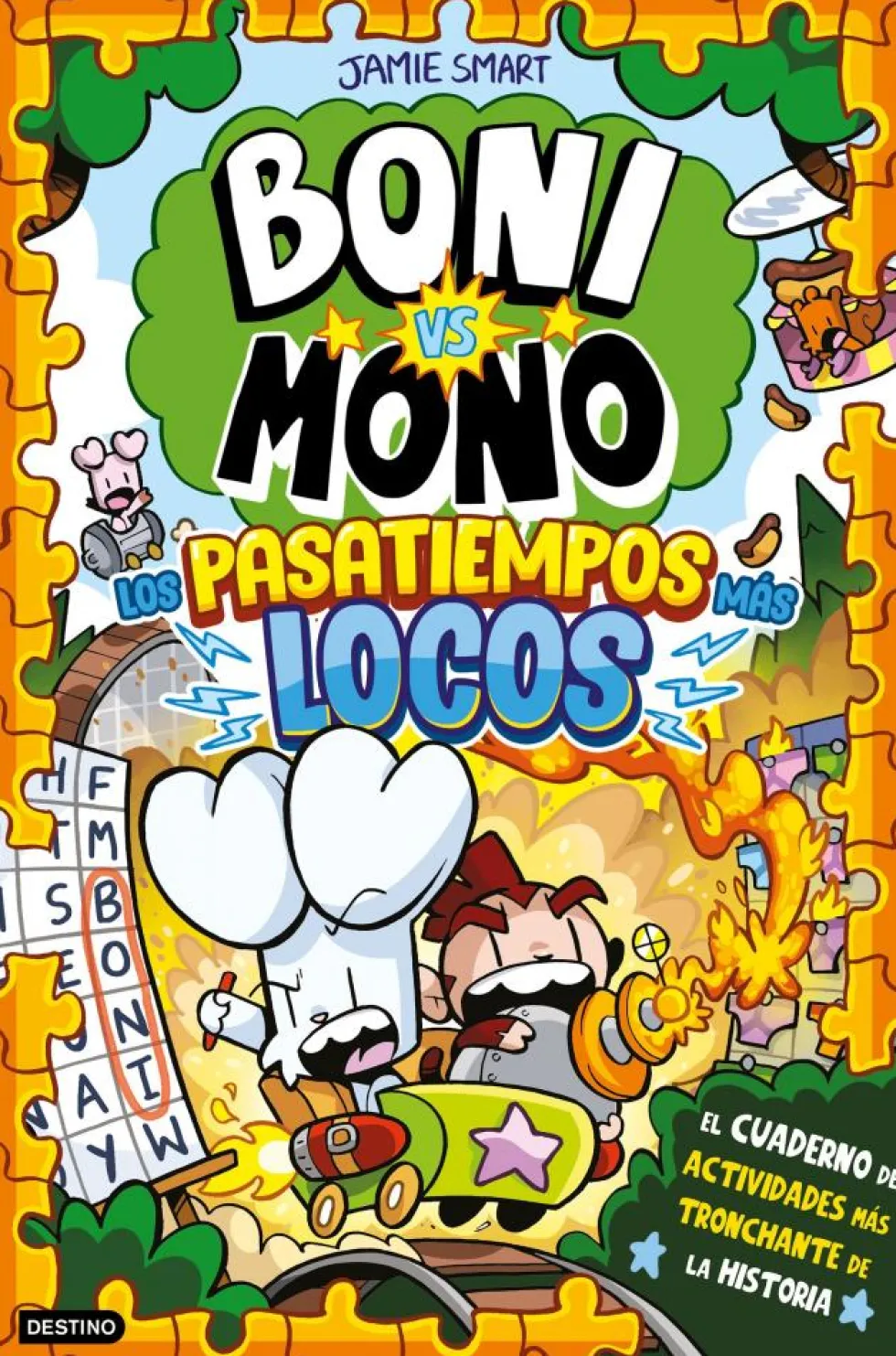 Boni vs. Mono. Los pasatiempos más locos
