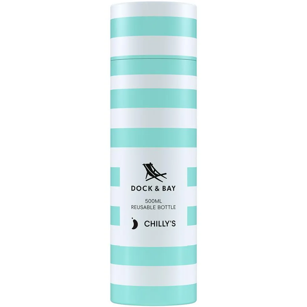 Botella Chilly inox Dock and Bay menta 500ml