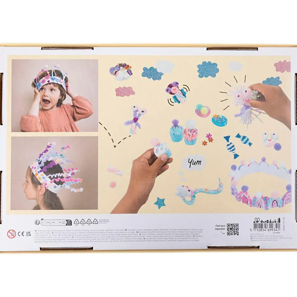 Caja de manualidades golosinas colores pastel Creativ Company.