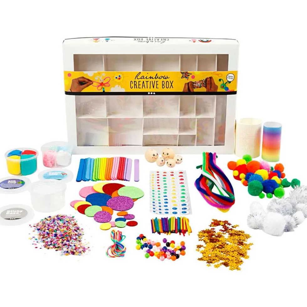 Caja de manualidades Rainbow Creativ Company