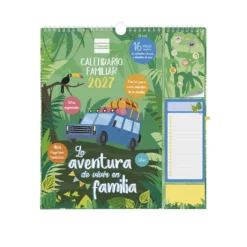 Calendario pared plus familiar 2026-2027 16 meses