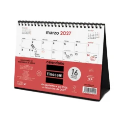 Calendario sobremesa S 2026-2027