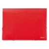 Carpeta A4 acordeón color rojo