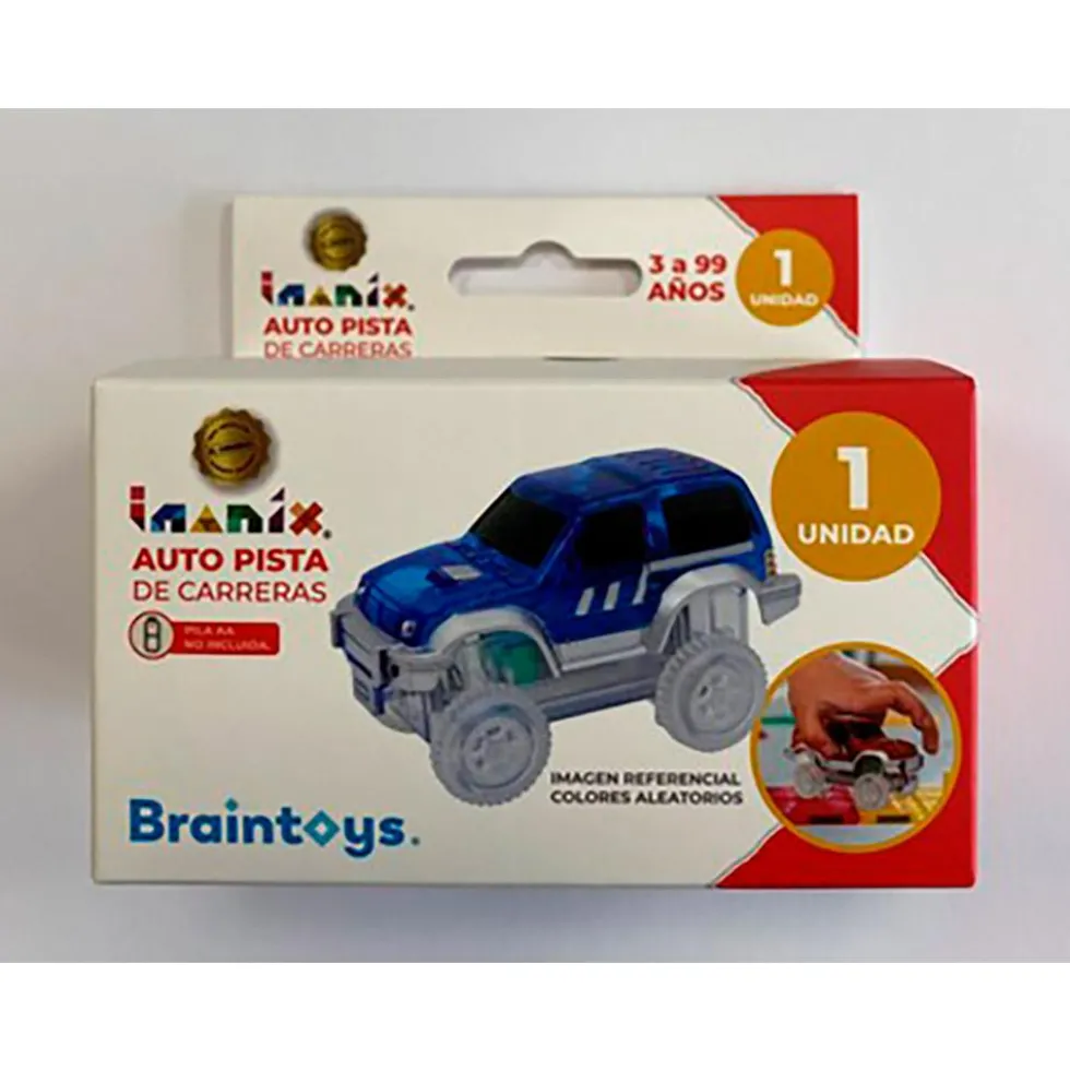 Coche Imanix para pista de carreras color surtido