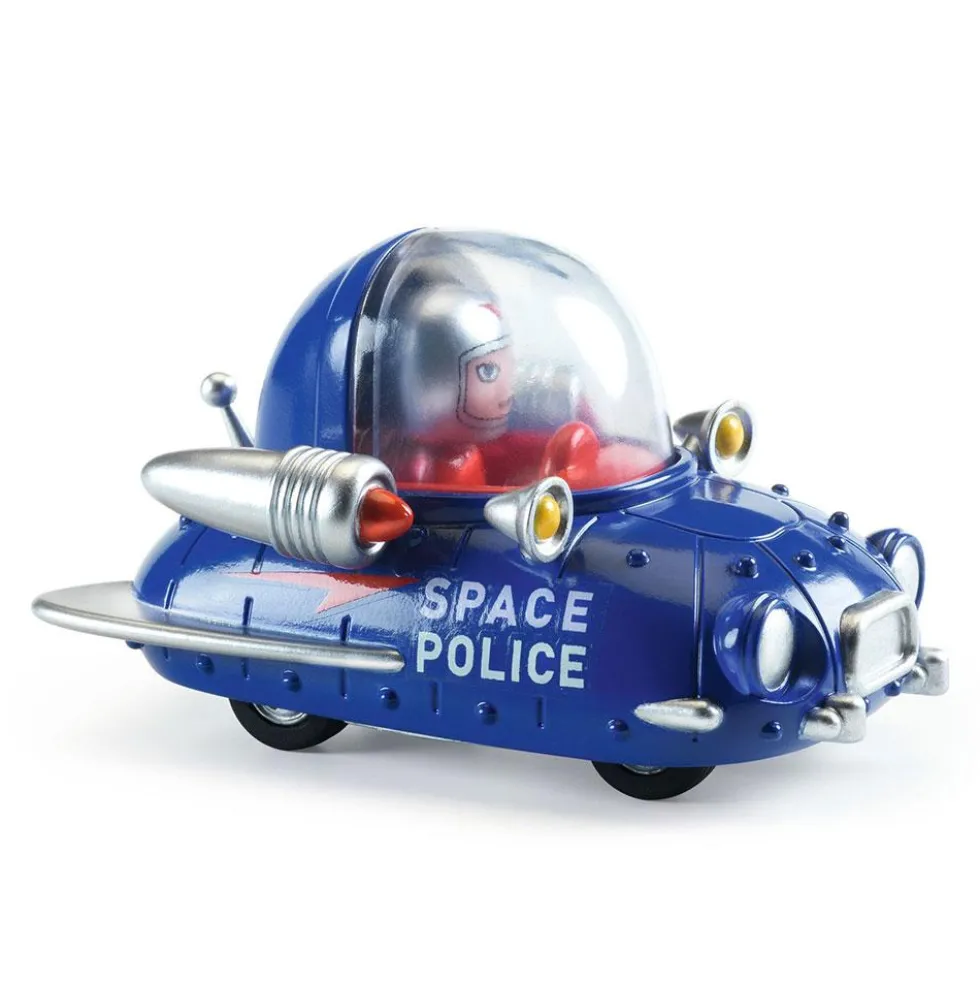 Coche metal Space Police Crazy Motors escala 1:43