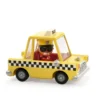 Coche metal Taxi Joe Crazy Motors escala 1:43