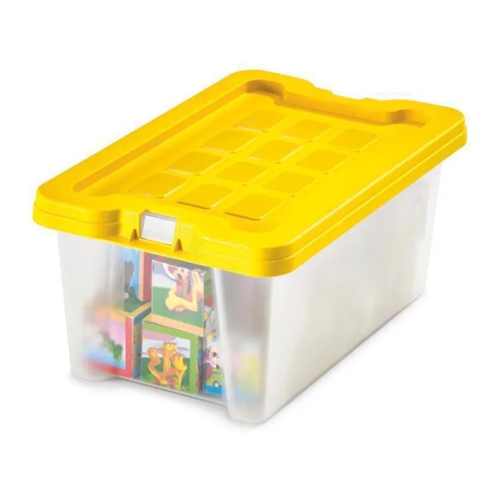 Contenedor multiusos con tapa 28,5 x 18 x 12cm.