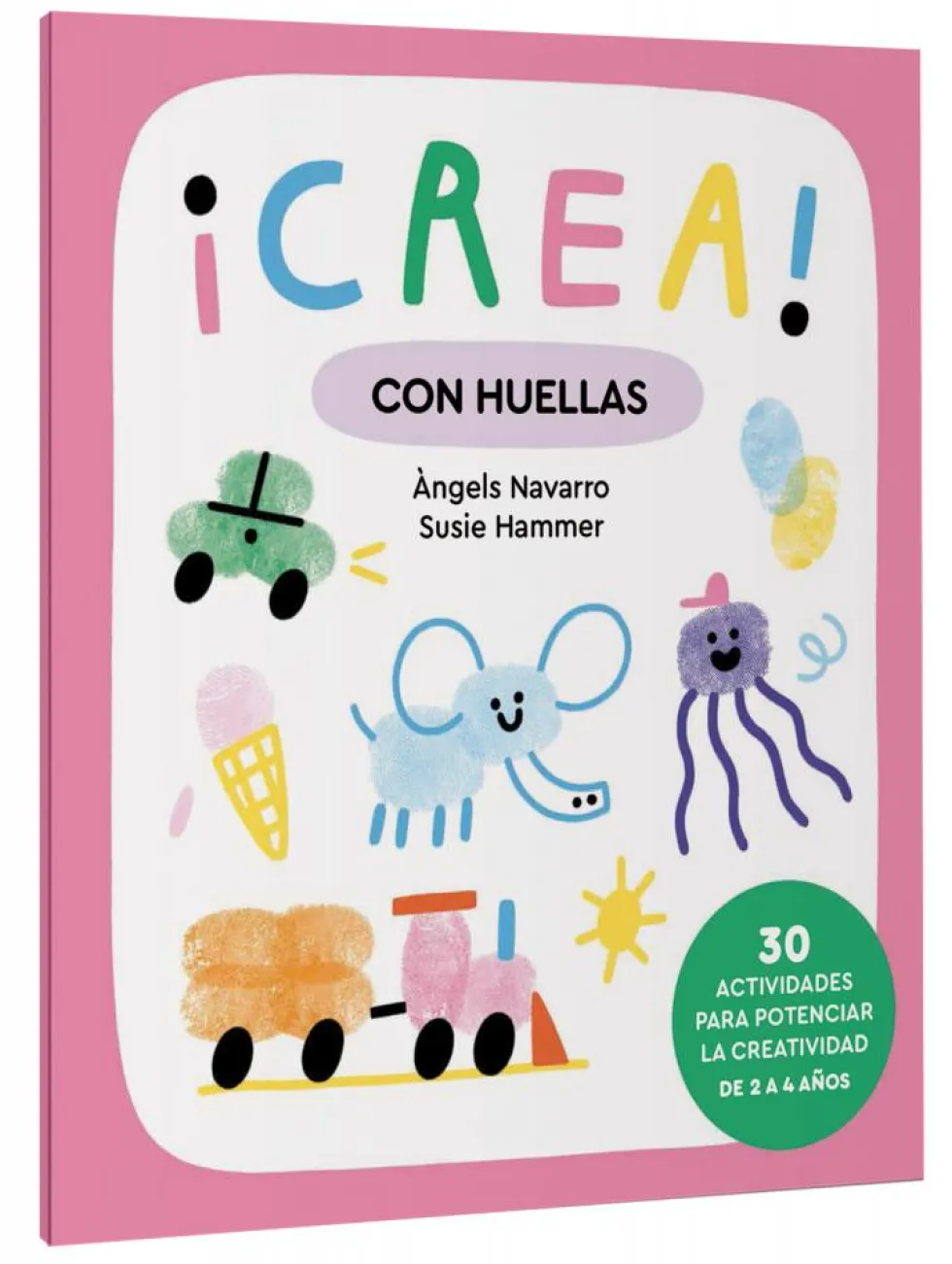 ¡Crea! Con huellas 2-4 años