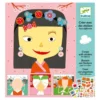 Crea con pegatinas caras diferentes