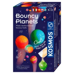 Crea pelotas saltarinas Bouncy planets