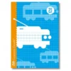 Cuaderno cuarto cuadrovía 2,5mm. 30 hojas tapas cartoncillo plastificado