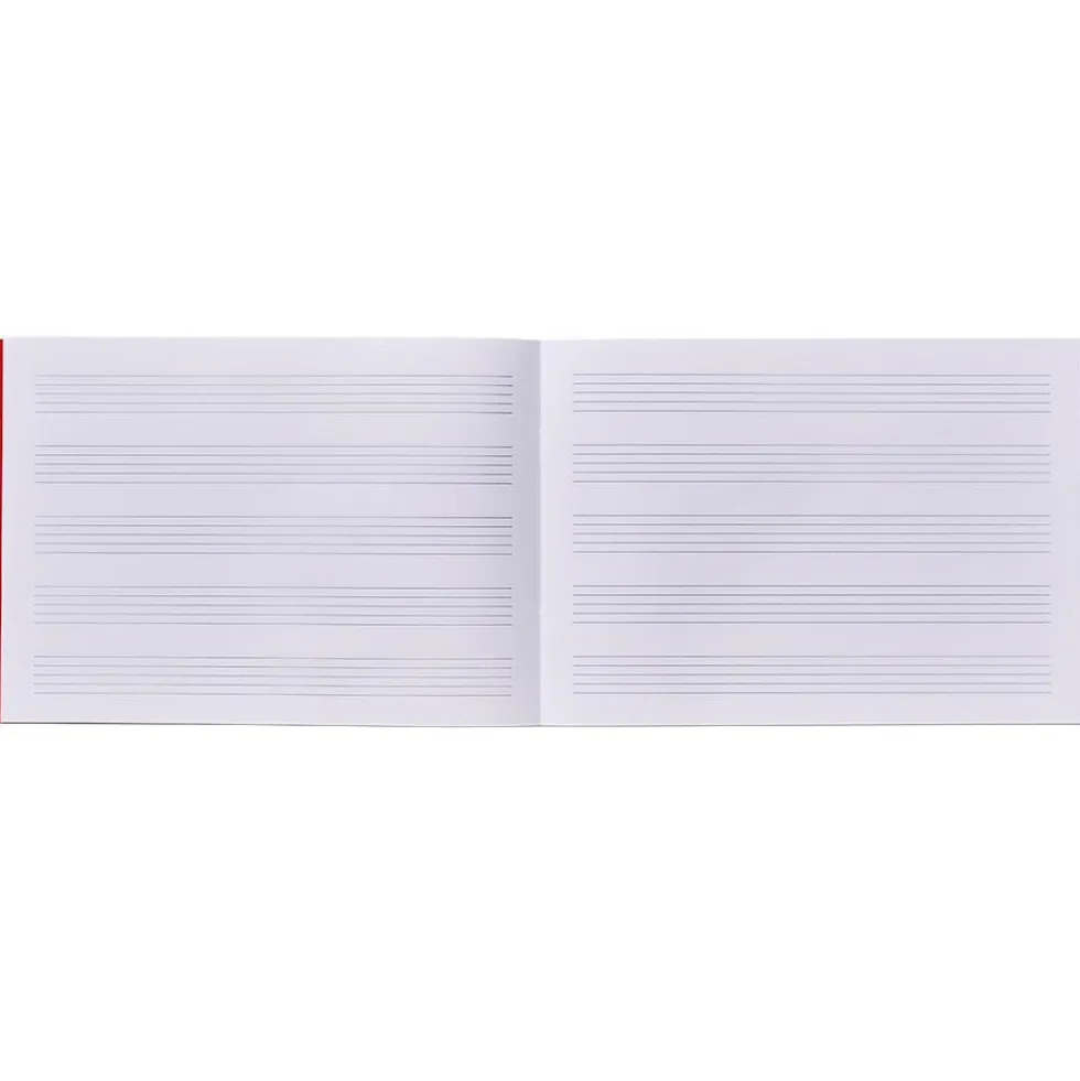 Cuaderno de música Additio Basic 5 pentagramas