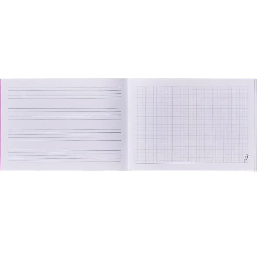 Cuaderno de música Additio Combi 4 pentagramas