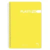 Cuaderno folio pauta 2,5mm. 80 hojas colores surtidos Plastipac