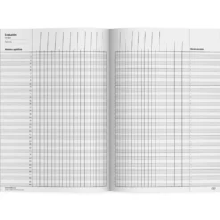 Cuaderno memo notas