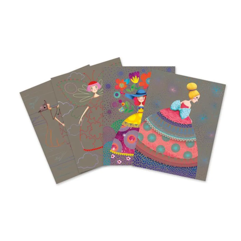 Cuadros para rascar baile de las coquetas