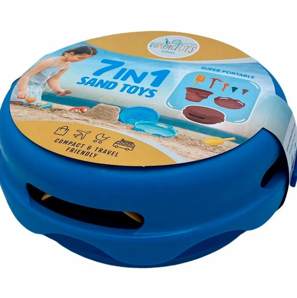 Cubo CompacToys 7 en 1 azul