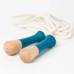 Cuerda de saltar 2m mango madera
