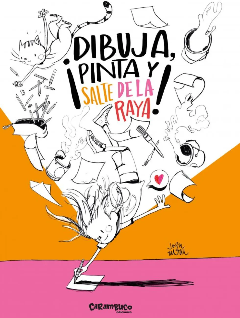 ¡Dibuja, pinta y salte de la raya!
