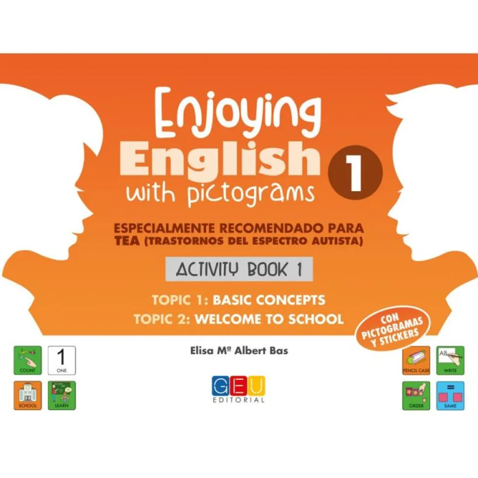 Enjoying English with pictograms 1. Activity book 1