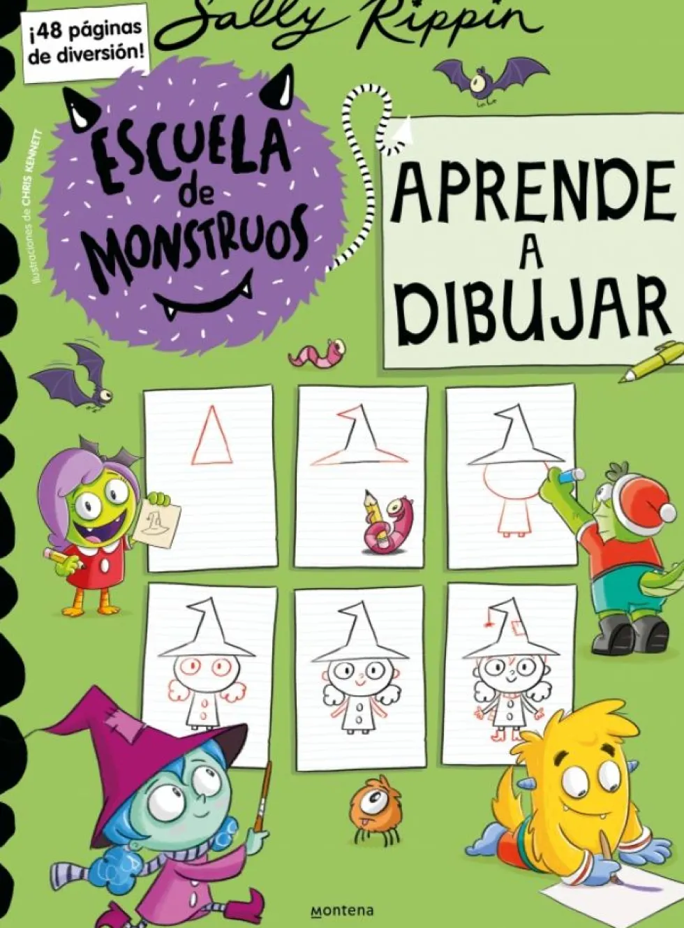 Escuela de Monstruos. Cuaderno de actividades - Aprende a dibujar