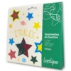 Estrellas de fieltro adhesivas 150 piezas