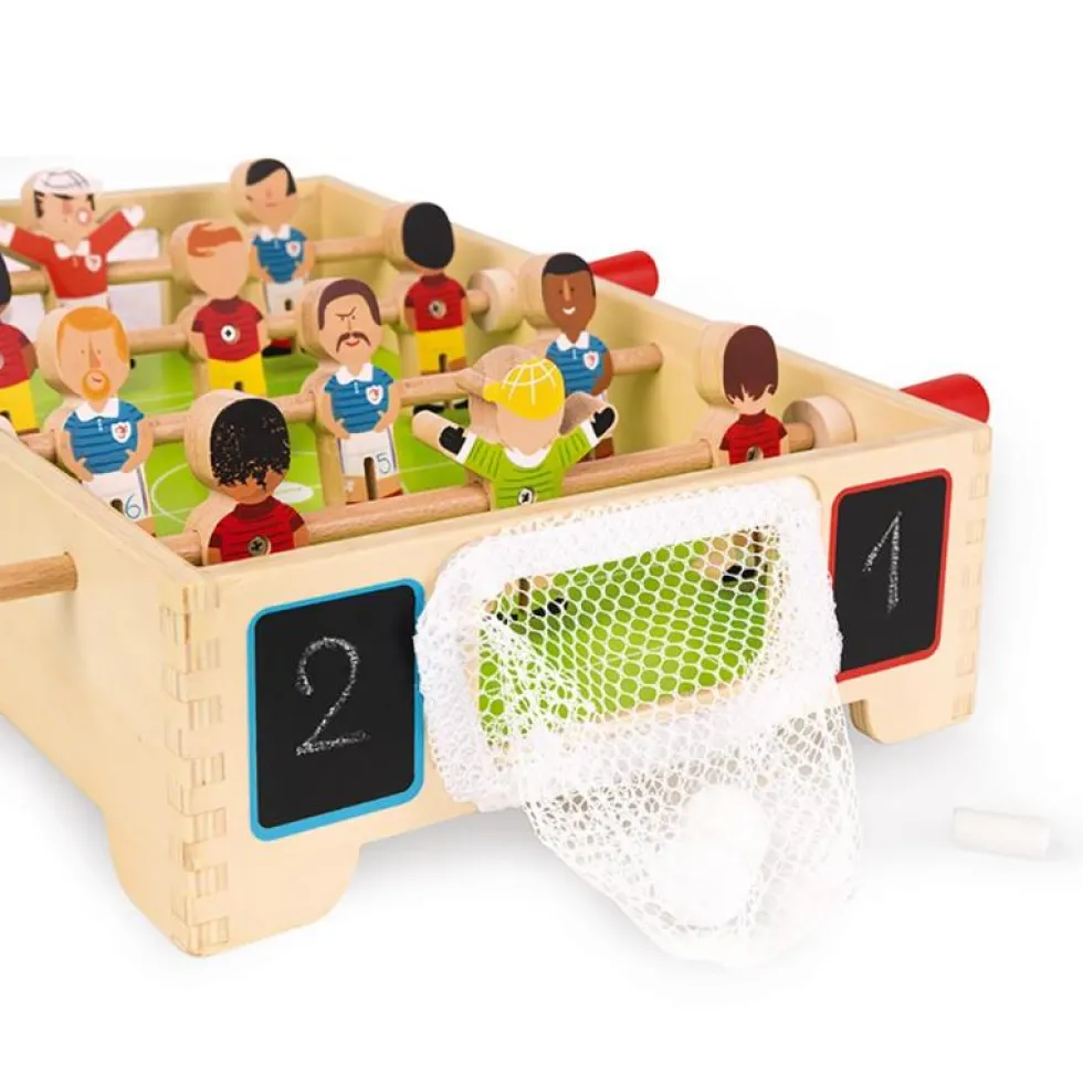 Futbolín madera