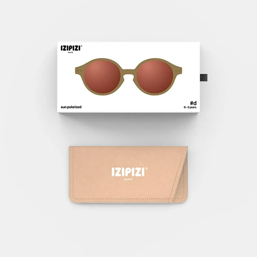 Gafas de sol 0-3 años D kaki Izipizi