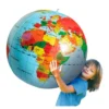 Globo terráqueo hinchable 50cm