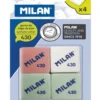 Goma de borrar miga de pan 4 unidades Milan 430