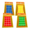 Gomets cuadrados grandes bolsa unicolor