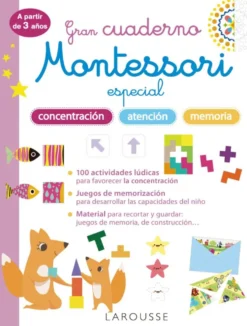 Gran cuaderno Montessori a partir de 3 años