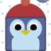 ¡Hola, pingüino! Libro de tela